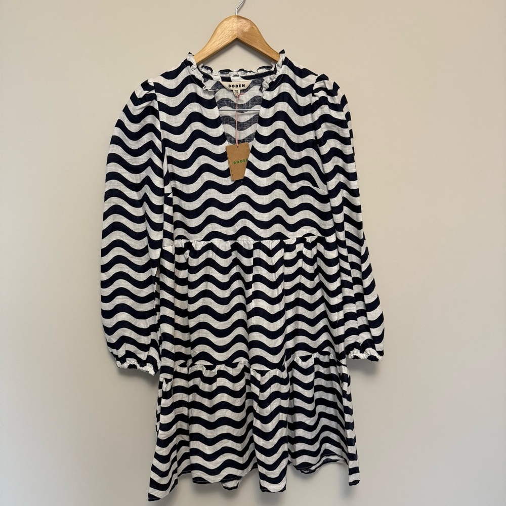 BODEN ESME LINEN DRESS - Picture 6 of 12